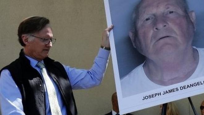Foto del sospechoso de ser el "asesino del Golden State" Joseph James DeAngelo.