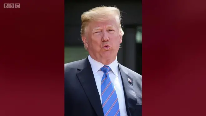 深度偽造的特朗普影片