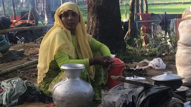 కూటూపలాంగ్‌లోని ఓ శరణార్థి శిబిరం