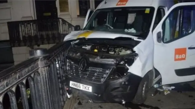 фургон нападників