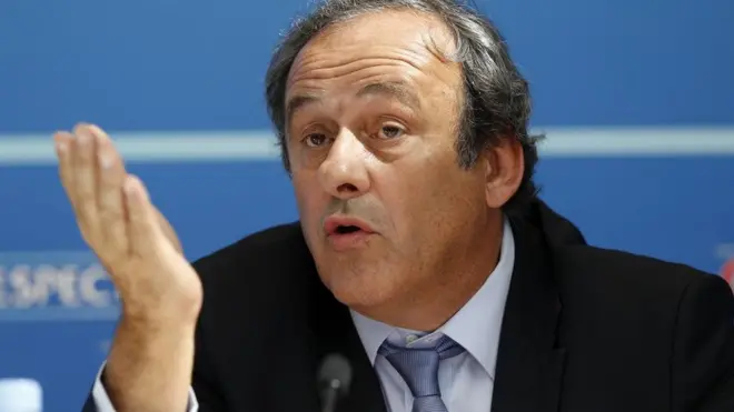 Michel Platini est un ancien international français et ancien président de l'UEFA