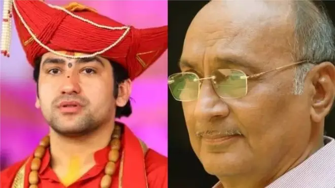 धीरेंद्र शास्त्री और श्याम मानव