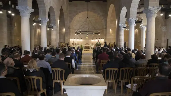 Kanisa takatifu la Galilee ambapo Yesu Kristu aliwalisha watu 5000 kwa mikate na samaki