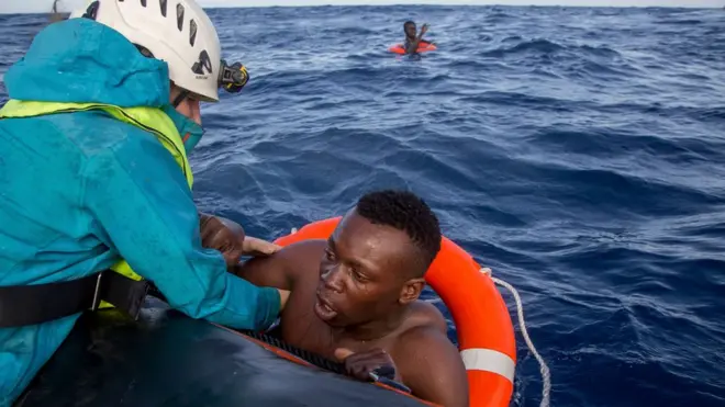 Des milliers de migrants sont secourus chaque année en Méditerranée