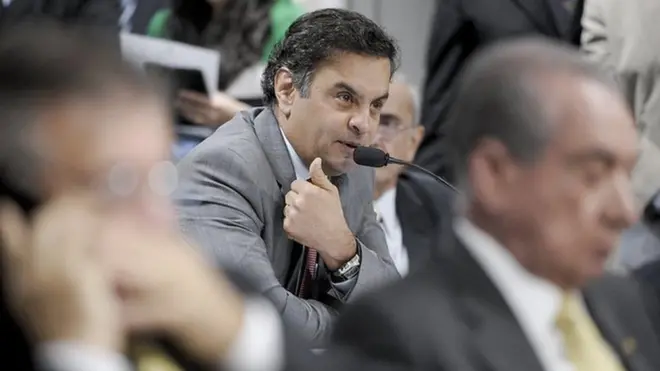 Afastamentobetway czAécio Neves gerou ampla aliança contra a decisão do Supremo que uniu, inclusive, PT e PSDB (Foto: Liabetway czPaula/Agência Senado)