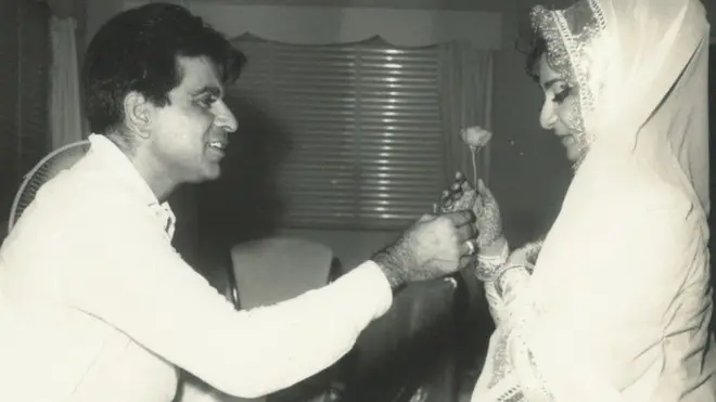 دلیپ کمار اور سائرہ بانو