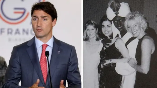 The blackface scandal could hurt Mr Trudeau's campaign for re-election