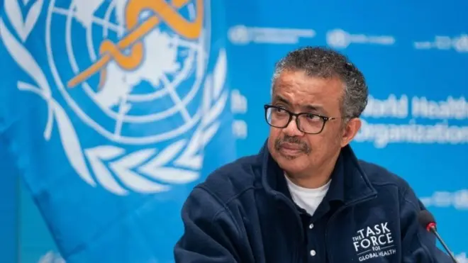 WHO director-general Tedros Adhanom Ghebreyesus