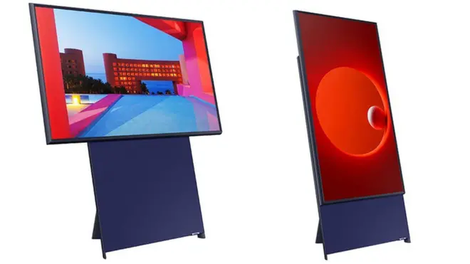 Televisor vertical de Samsung
