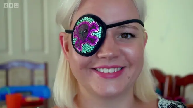 Eyepatch businesswoman BBC Pidgin