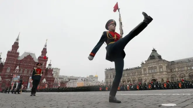 Парад на Червоный площі