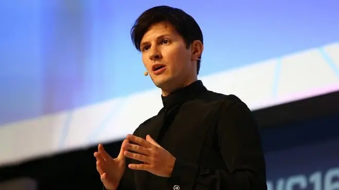 Pavel Durov na tehnološkoj konferenciji u Barseloni 2016.