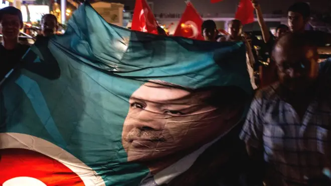 Cumhurbaşkanı Erdoğan'ın posteri