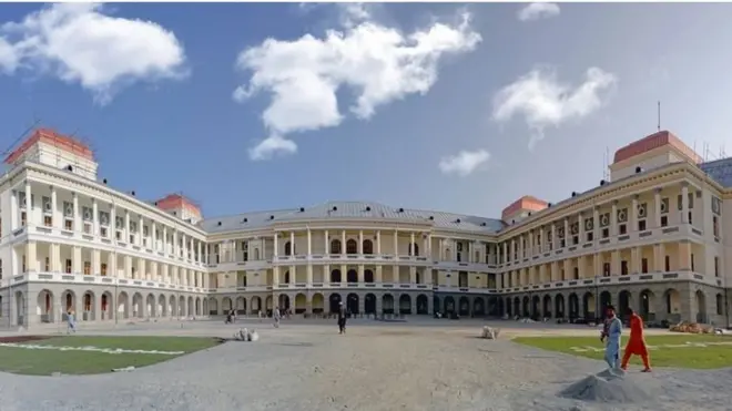 فیروزالدین فیروز په کابل درالامان ماڼۍ د کورونا وېروس د تجرید په مرکز بدله کړه