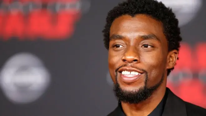 Chadwick Boseman at the world premiere of Star Wars: The Last Jedi (Sept 2017)