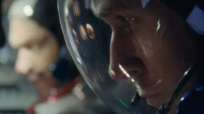 Гослинг в роли Нила Армстронга в фильме "Первый человек"