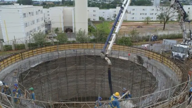 Poço capazesporte net palpitesextrair águas do aquífero Guarani a maisesporte net palpitesmil metrosesporte net palpitesprofundidadeesporte net palpitesSão José do Rio Preto (SP).