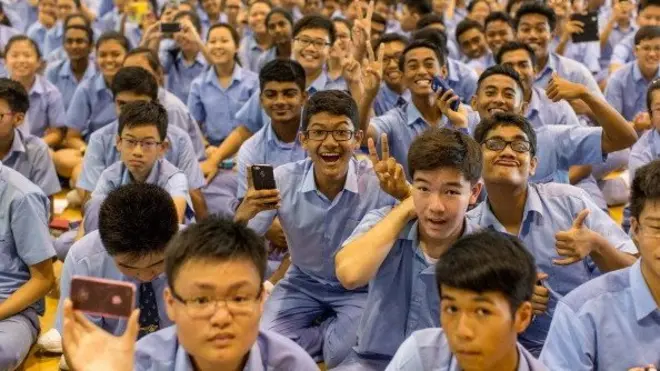 นักเรียนในสิงคโปร์