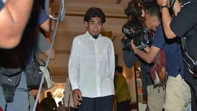 Salah-seorang WNI yang berhasil dibebaskan dari penyanderaan Abu Sayyaf pada 2016 lalu.