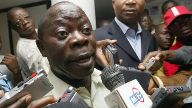 Adams Oshiomhole say di Ministers dey take advantage of President Buhari fatherly disposition