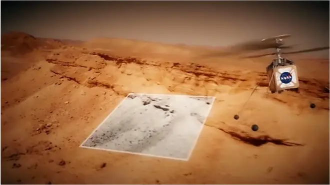 НАСА отправит вертолет на Марс