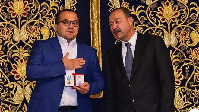 Тошкентдаги мукофотлаш тадбири