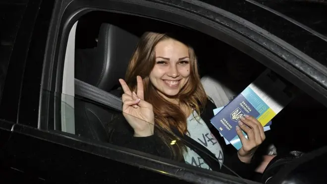 Українка на митниці