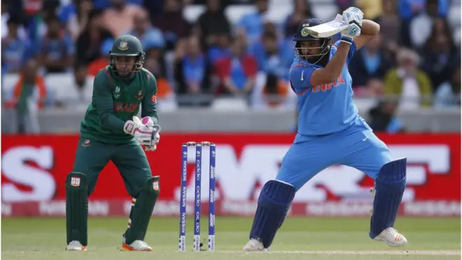 انڈیا کے اوپنرز نے ایک مرتبہ پھر ہدف کے تعاقب کے لیے اپنی ٹیم کو اچھا پلیٹ فارم فراہم کیا