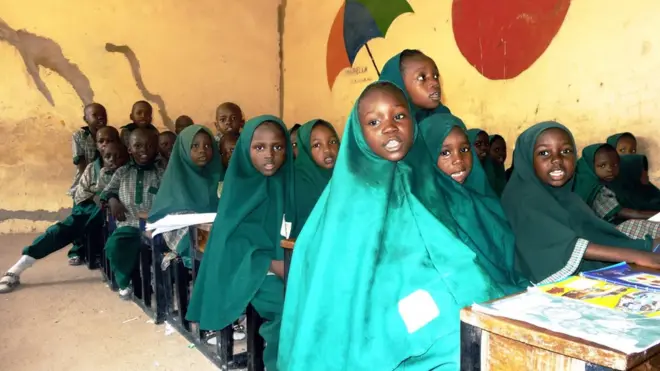 One classroom inside northern Nigeria