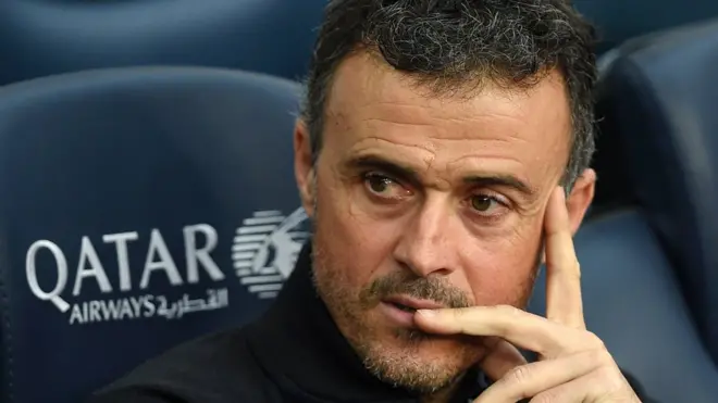 Луис Энрике был назначен главным тренером "Барселоны" в 2014 году