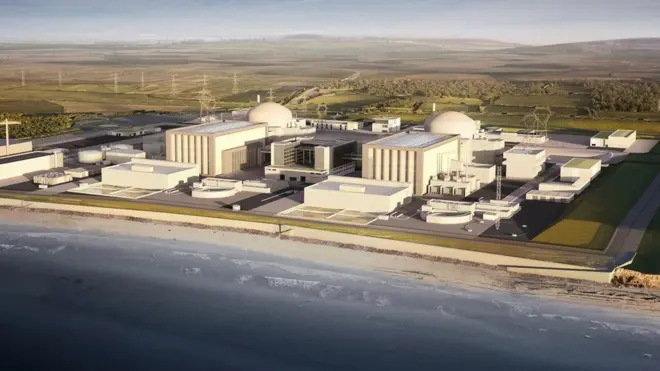Так будет выглядеть АЭС "Хинкли Пойнт" согласно планам EDF