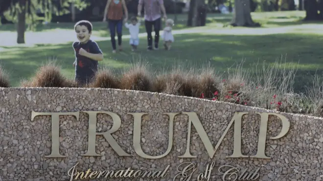 阿联酋迪拜，以唐纳德特朗普名字命名的一座高尔夫球场。