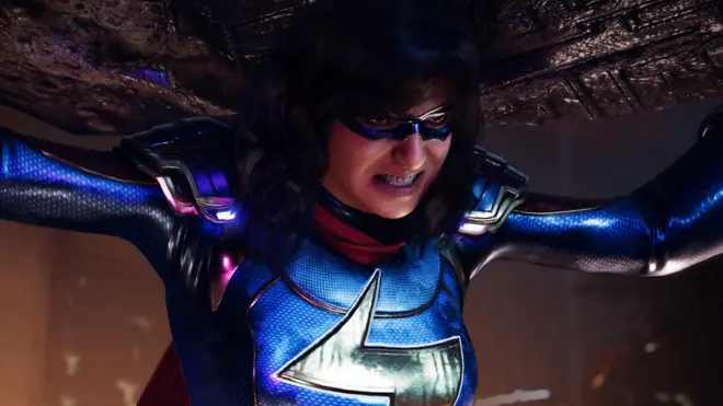 Kamala Khan diciptakan oleh Marvel pada 2014 dan akan memulai debut dalam video gim yang dirilis pada akhir tahun ini.