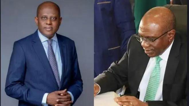 Olayemi Cardoso ati Godwin Emefiele