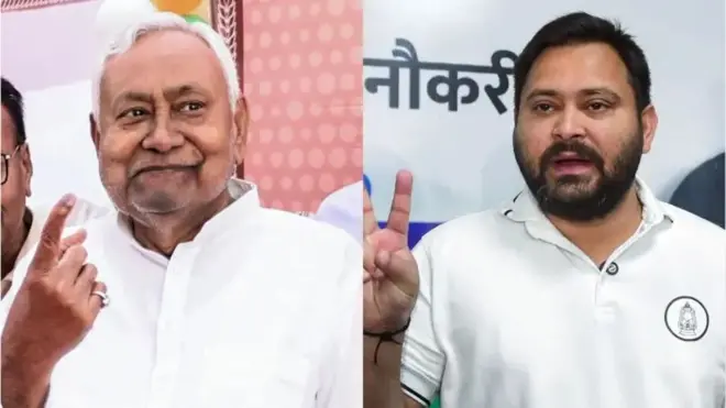 नितीश कुमार, तेजस्वी यादव