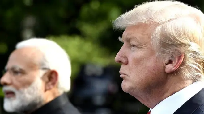 नरेंद्र मोदी, डोनल्ड ट्रंप