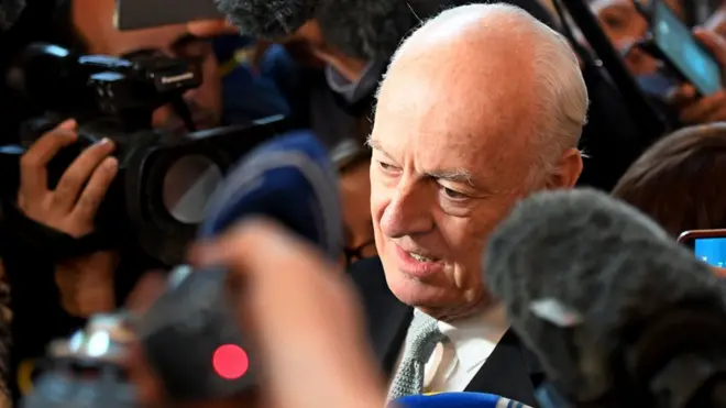 BM Suriye Özel Temsilcisi Staffan de Mistura