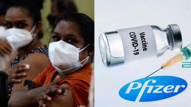 මේ වසර තුළ ශ්රී ලංකාවට ෆයිසර් එන්නත් මාත්රා මිලියන 05 ක් ලැබීමට නියමිතයි