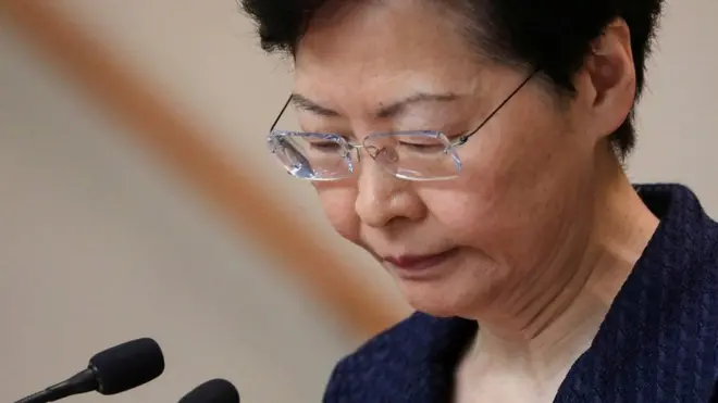 香港特首林鄭月娥