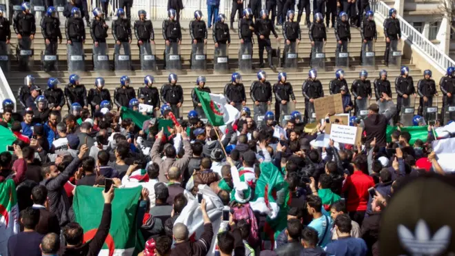 የአልጄሪያ ተቃውሞ