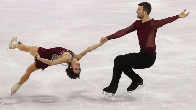 Виступ Еріка Редфорда та Меган Дюамель