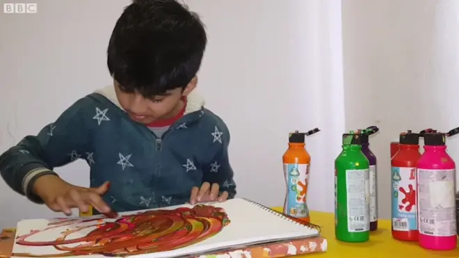 آٹزم کا شکار بچہ