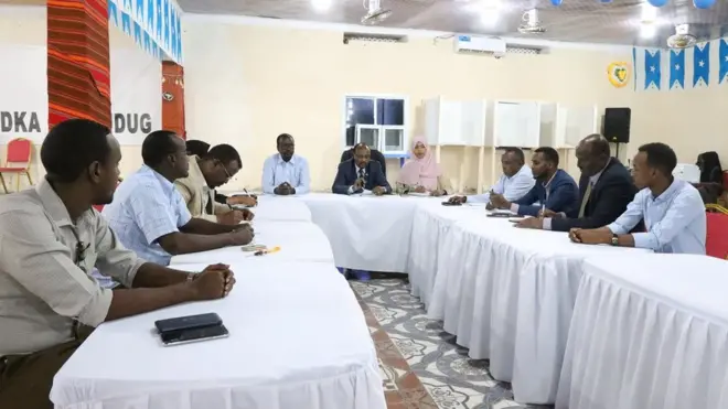 Guddiga doorashooyinka ee Galmudug oo shiraya