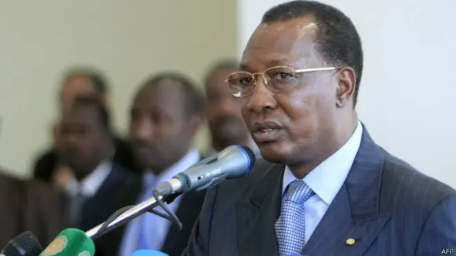 Le président Idriss Déby a été investi aujourd'hui.