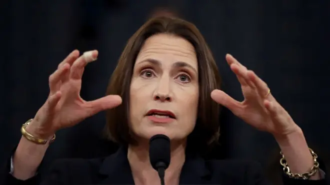 Fiona Hill fue la asesora principal sobre Rusia y Europa de la Casa Blanca de Trump.