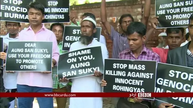 انڈیا کی حکومت نے کہا ہے کہ وہ روہنگیا پناہ گزینوں کو ملک بدر کرنے کا ارادہ رکھتي ہے ۔ یہ بيان ایک ایسے وقت سامنے آيا ہے جب ملک کے وزیر اعظم نریندر مودی ميانمارکے دورے پر ہیں۔