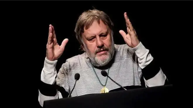 Словениялик таниқли файласуф Славой Жижек