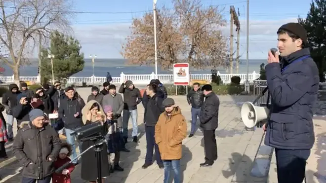 На митинге в Махачкале было объявлено о создании движения "Наблюдатели Дагестана"