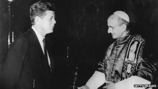 When JFK met the Pope