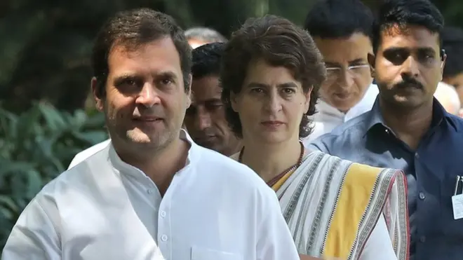 राहुल गांधी, प्रियंका गांधी